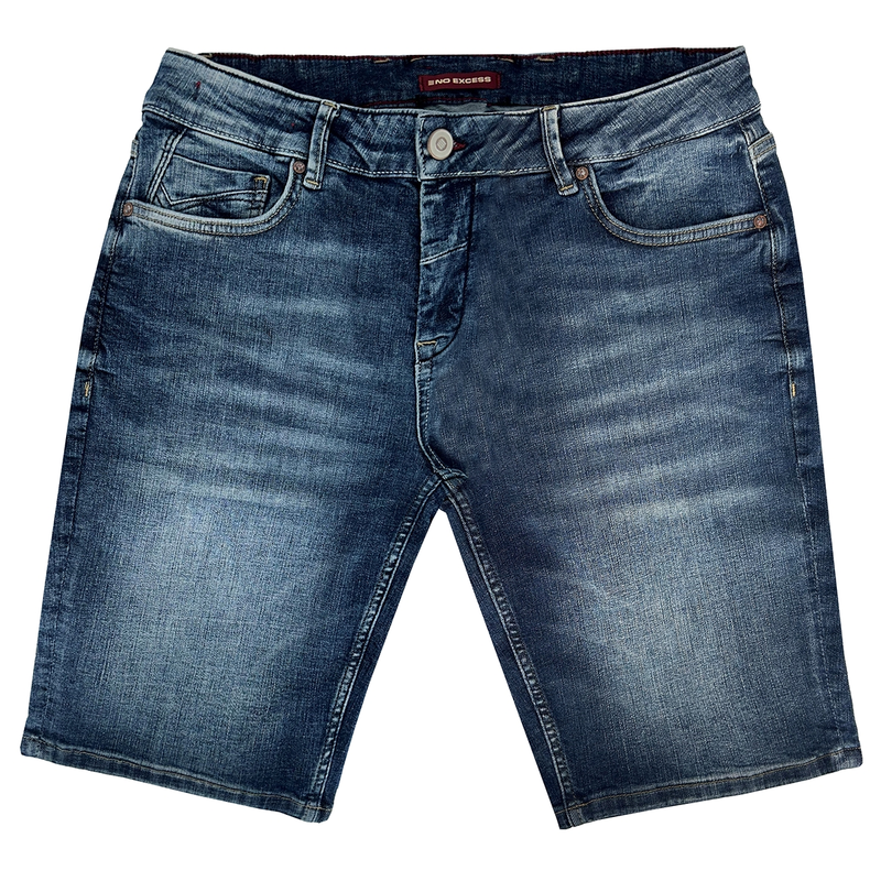 - No Excess MID BLUE DENIM