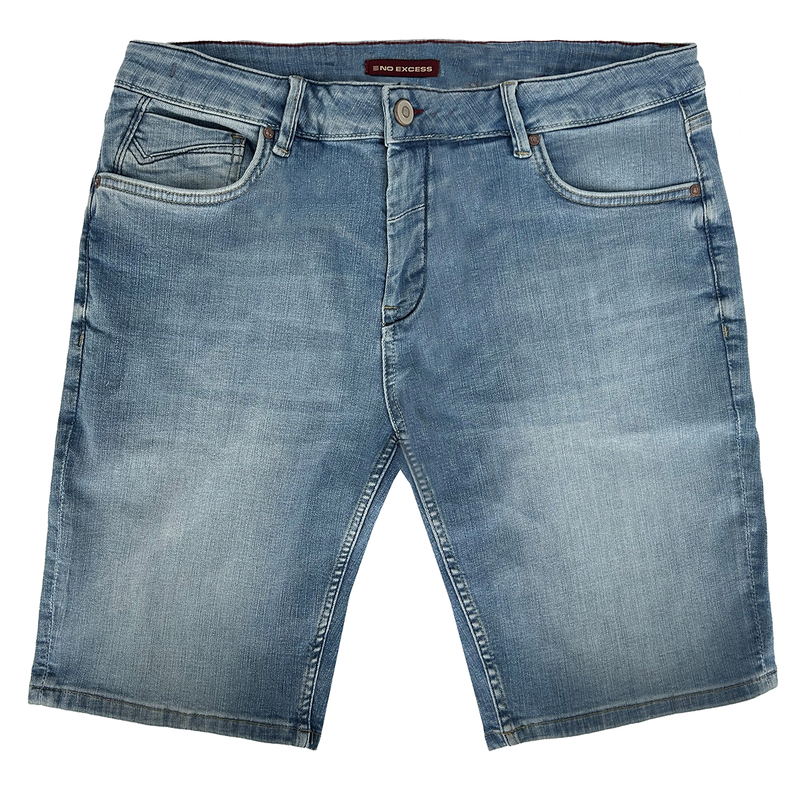 - No Excess BLEACHED BLUE DENIM