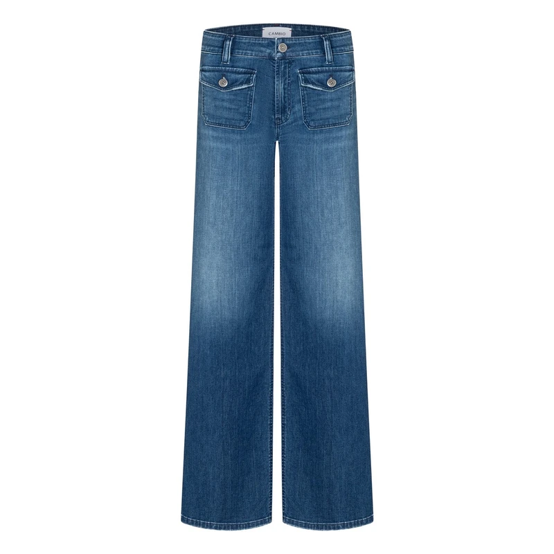 - Cambio MID BLUE DENIM