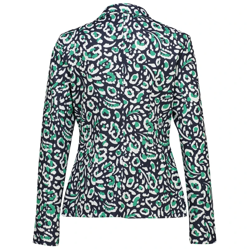 Dames Blazer 23018 Les Copines BLAUW DESSIN