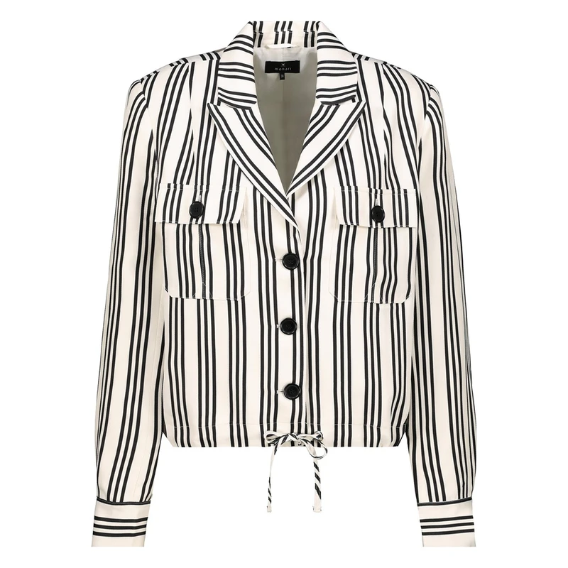 Dames Blazer 410043 Monari ZWART DESSIN
