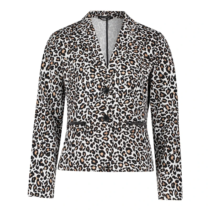 Dames Blazer 45391250 Betty Barclay ZWART DESSIN