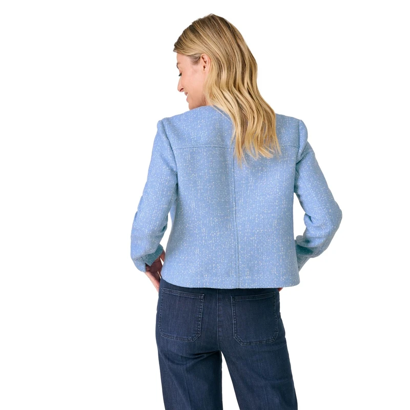 Dames Blazer 530005-31223 Gerry Weber BLAUW DESSIN