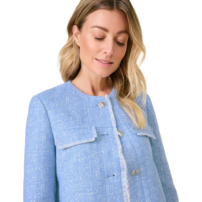 Dames Blazer 530005-31223 Gerry Weber BLAUW DESSIN