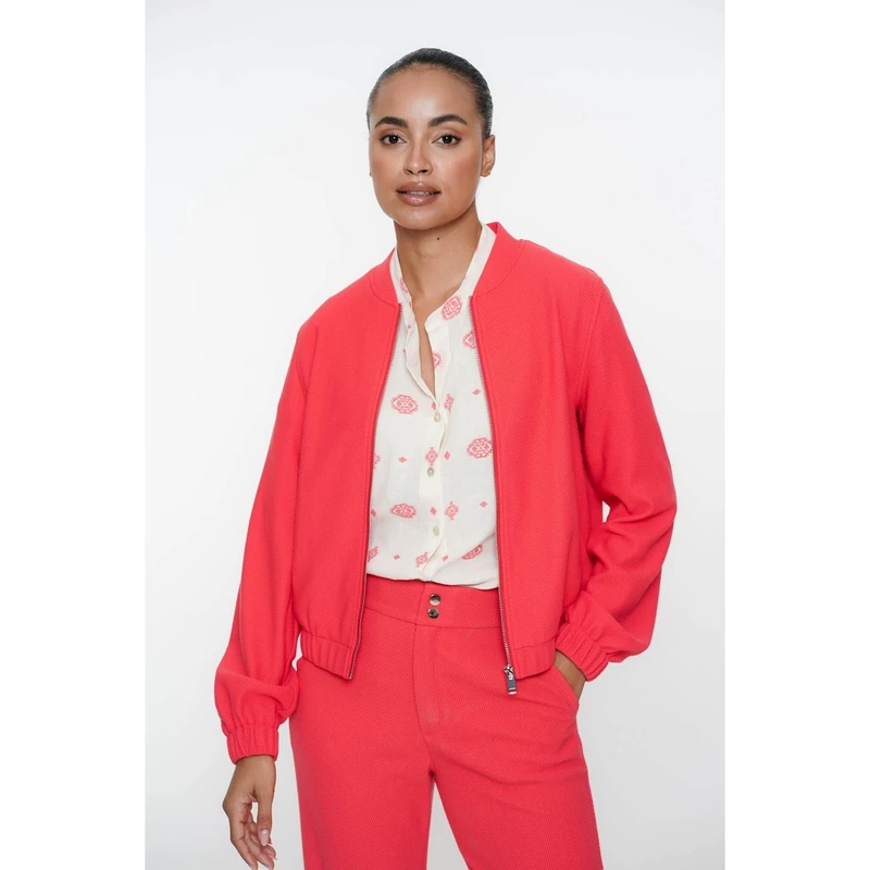 Dames Blazer 55060-21 Geisha ROOD DESSIN