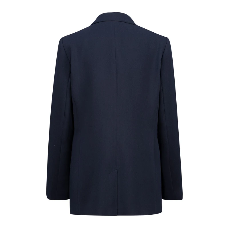Dames Blazer Basic suit long jacket Expresso NAVY