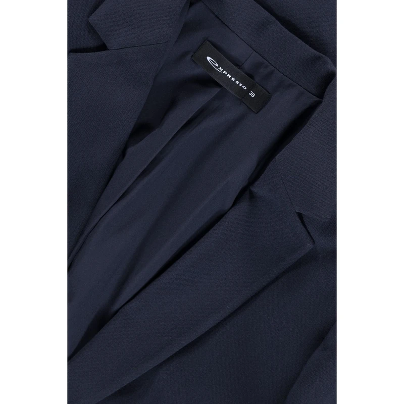 Dames Blazer Basic suit long jacket Expresso NAVY