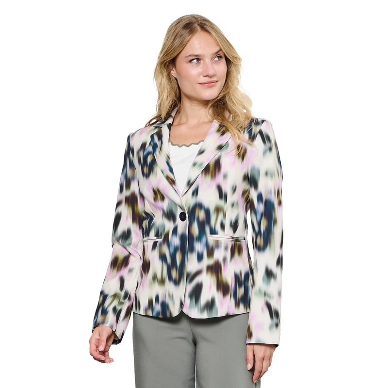 Dames Blazer COPENHAGEN FADED FWR &CO Woman GROEN DESSIN
