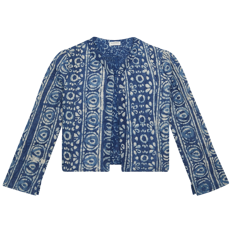 Dames Blazer COTI Maison Hotel BLAUW DESSIN