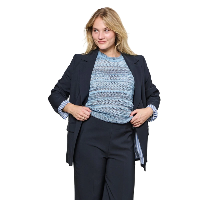 Dames Blazer CRISTAL &CO Woman NAVY