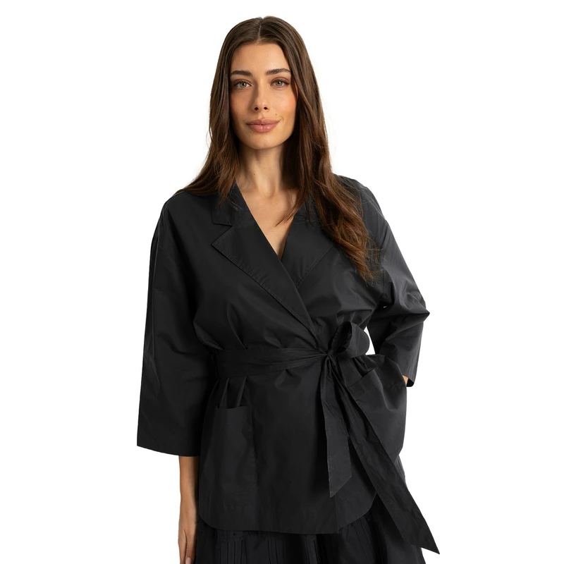 Dames Blazer CS16-25367 Claudia Strater ZWART
