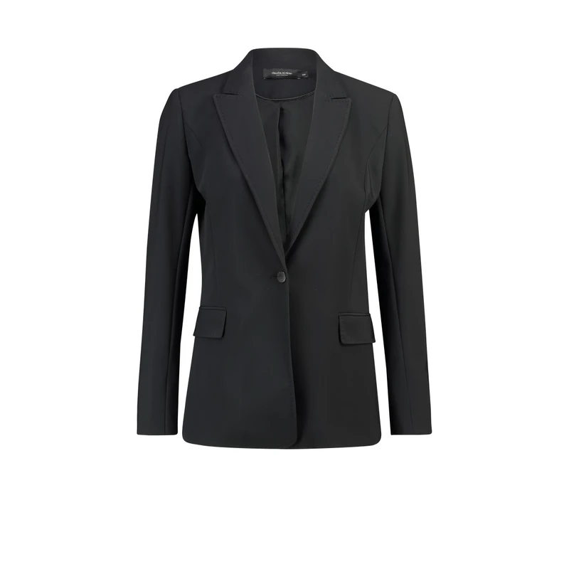 Dames Blazer CS21-15522 Claudia Strater ZWART