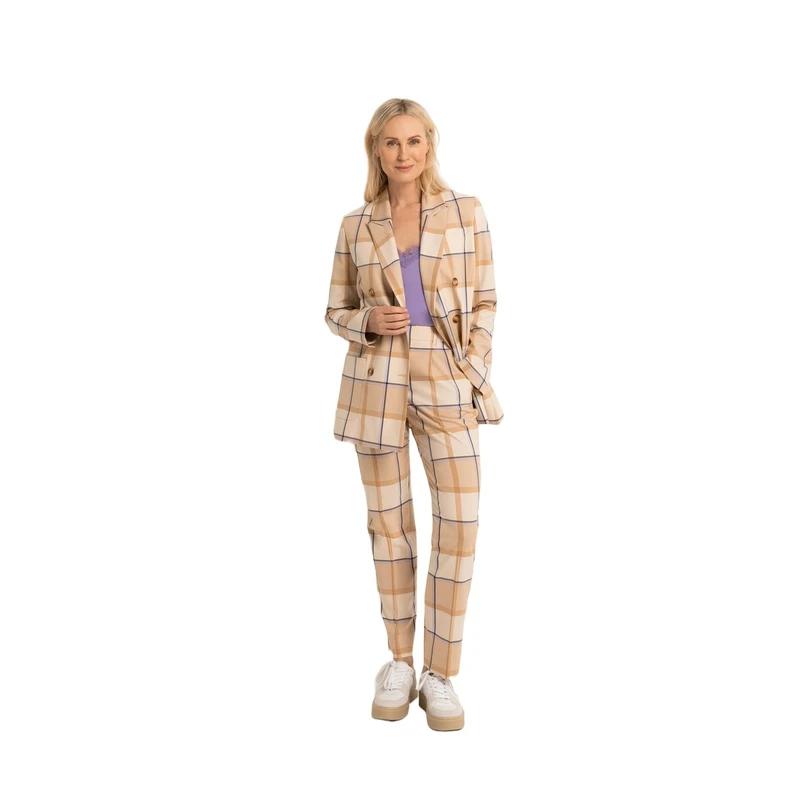 Dames Blazer CS23-15503 Claudia Strater CAMEL