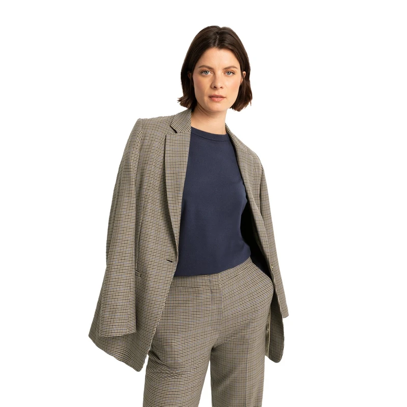 Dames Blazer CS23-15529 Claudia Strater MIDDEN BRUIN