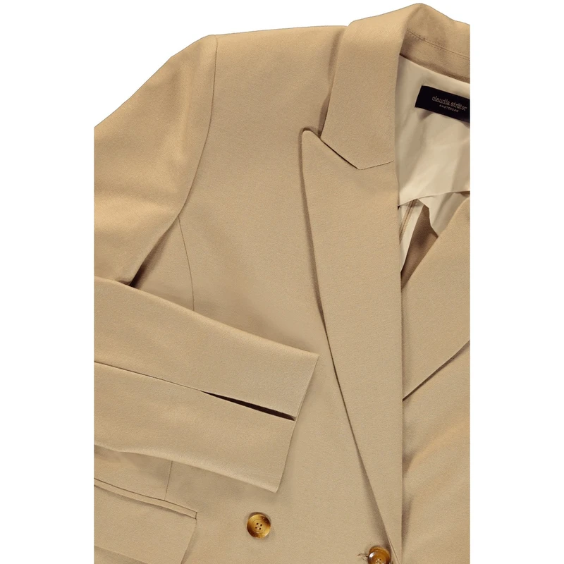Dames Blazer CS23-15535 Claudia Strater TAUPE
