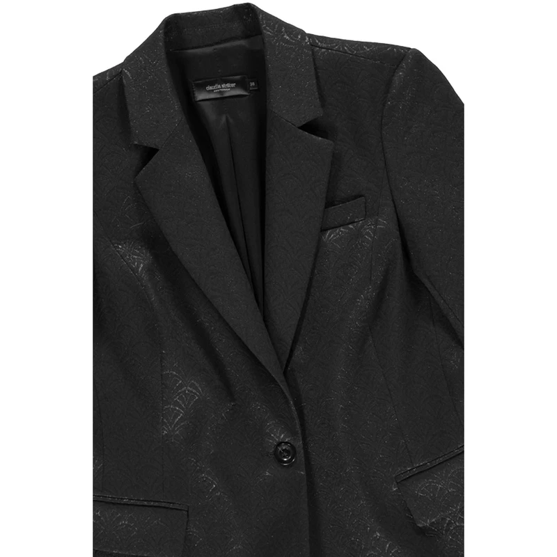 Dames Blazer CS23-15538 Claudia Strater ZWART