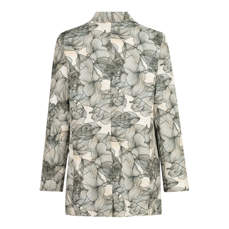 Dames Blazer CS24-15508 Claudia Strater ZWART
