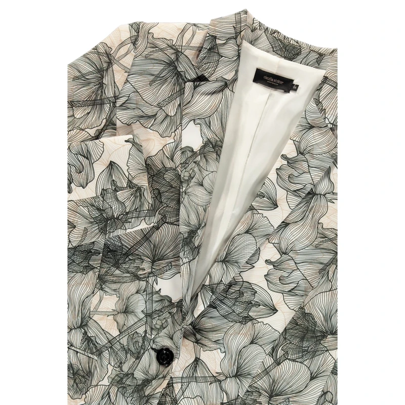 Dames Blazer CS24-15508 Claudia Strater ZWART