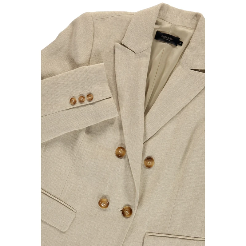 Dames Blazer CS24-15511 Claudia Strater BEIGE