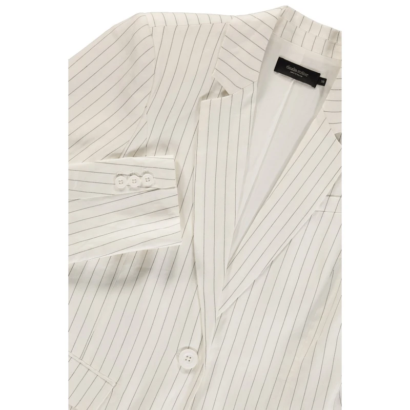 Dames Blazer CS24-15517 Claudia Strater Wit