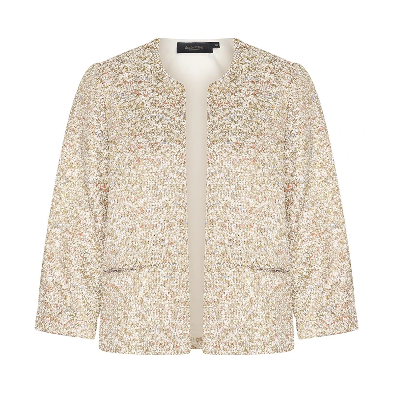 Dames Blazer CS25-15517 Claudia Strater BEIGE