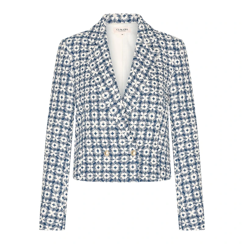 Dames Blazer CS25-15518 Claudia by Claudia Strater NAVY