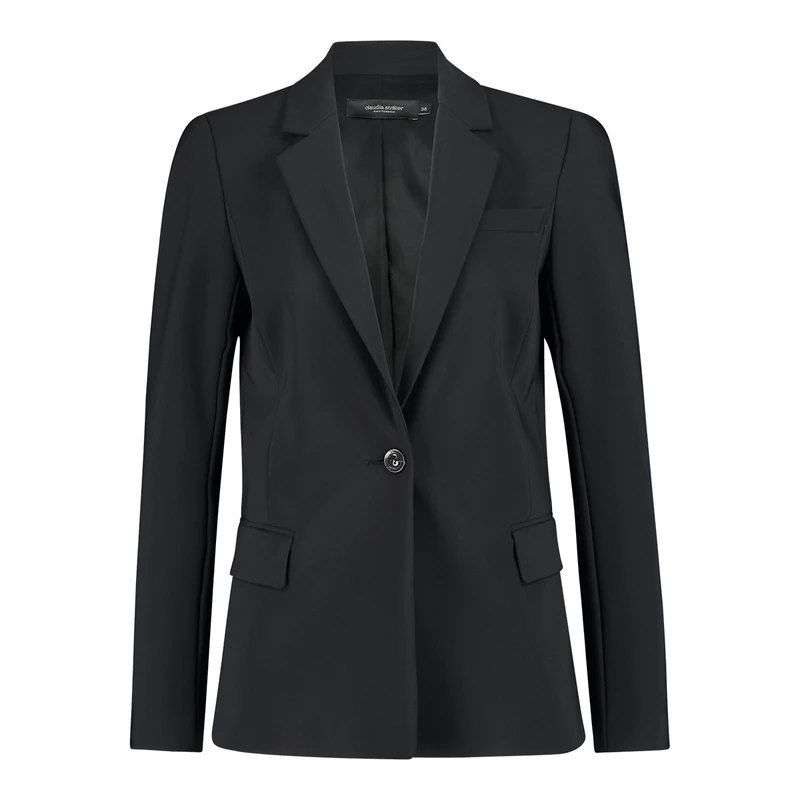 Dames Blazer CS99-15523 Claudia Strater ZWART