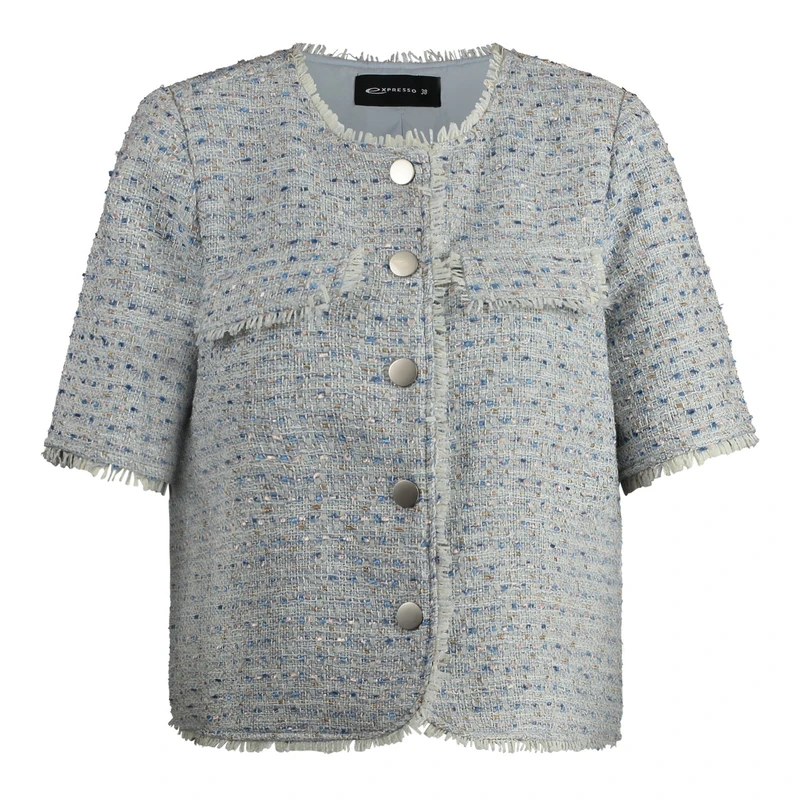 Dames Blazer EX16-25566 Expresso BLEU