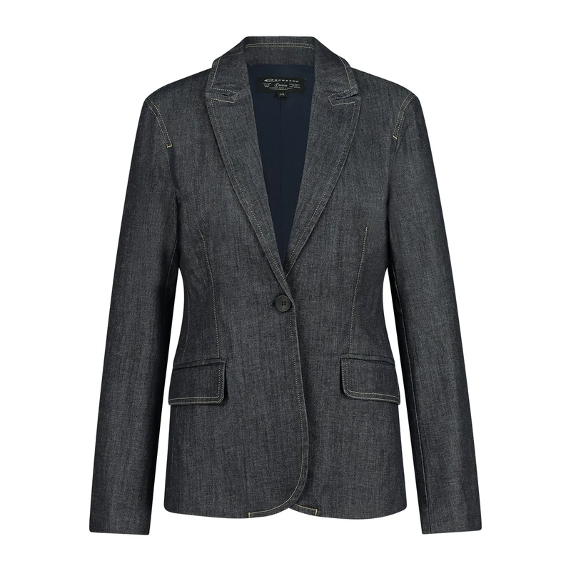 Dames Blazer EX24-15001 Expresso DARK BLUE DENIM
