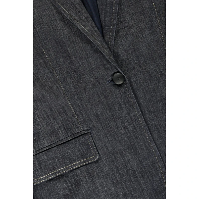 Dames Blazer EX24-15001 Expresso DARK BLUE DENIM