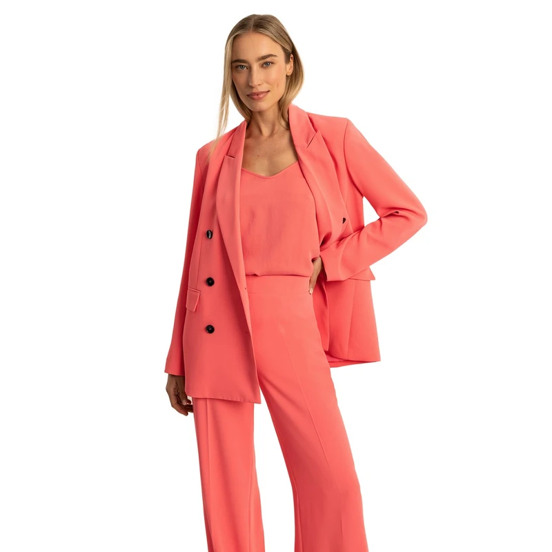Dames Blazer EX24-15006 Expresso ROOD