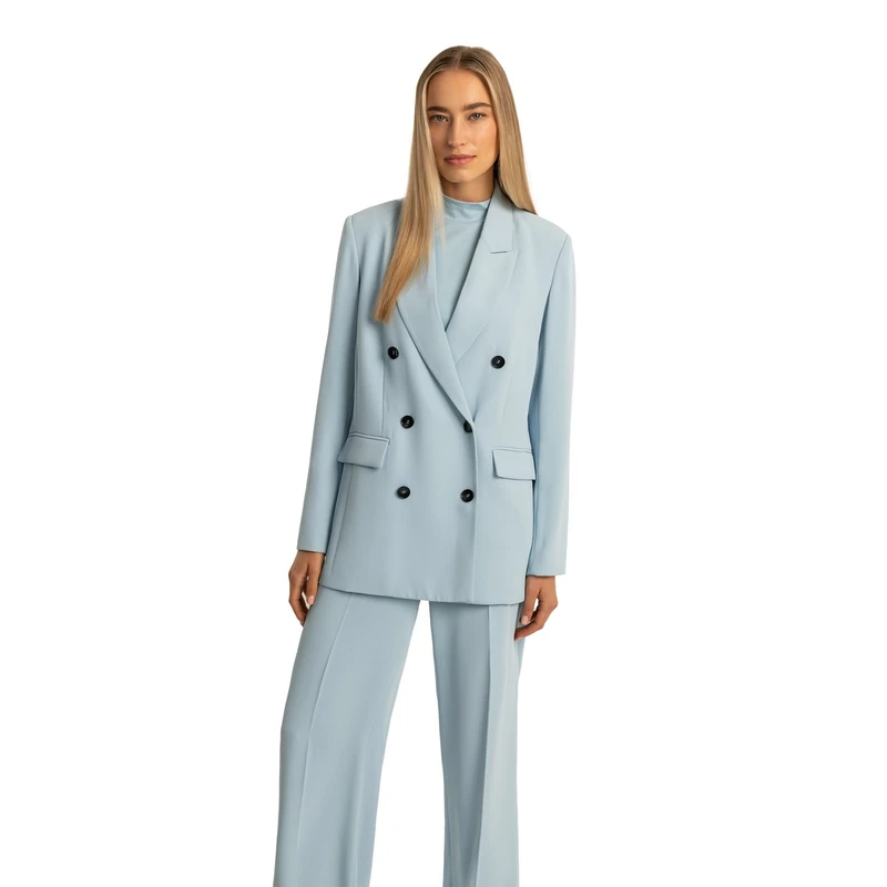 Dames Blazer EX24-15006 Expresso BLEU