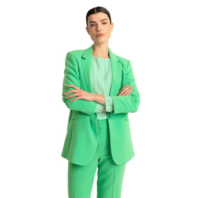 Dames Blazer EX24-15008 Expresso APPELGROEN