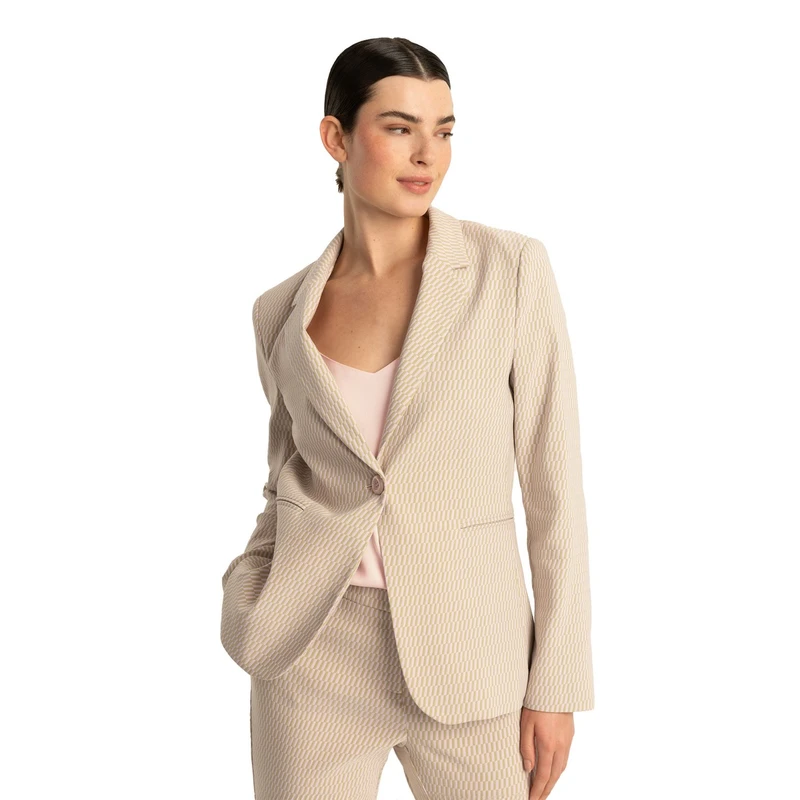 Dames Blazer EX24-15014 Expresso ROZE