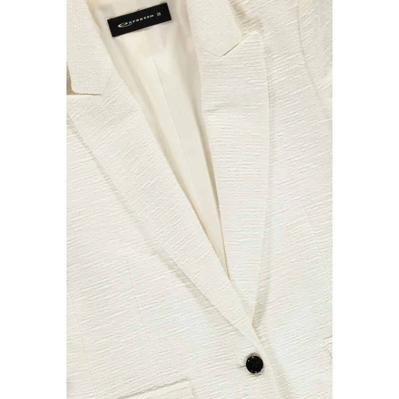 Dames Blazer EX24-15016 Expresso ECRU