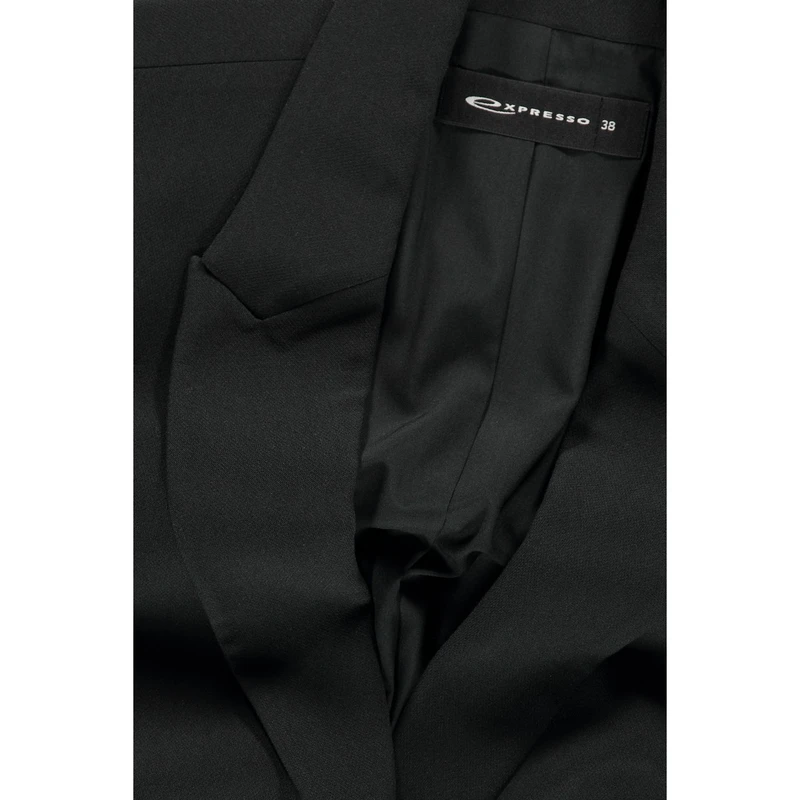 Dames Blazer EX99-15018 Expresso ZWART