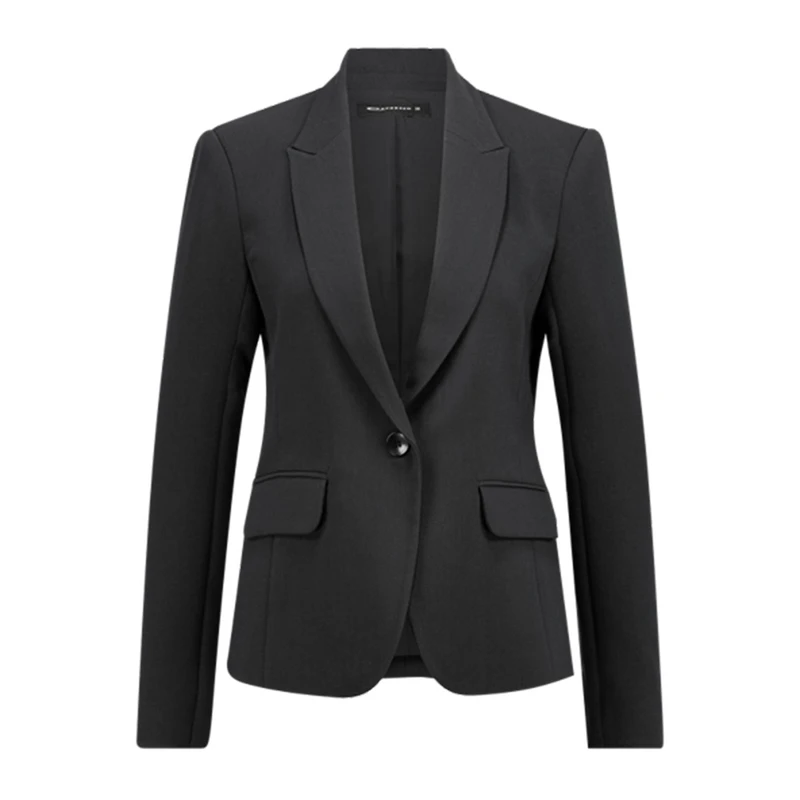 Dames Blazer EX99-15200 Expresso ZWART