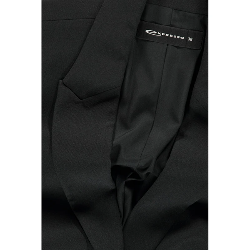 Dames Blazer EX99-15200 Expresso ZWART