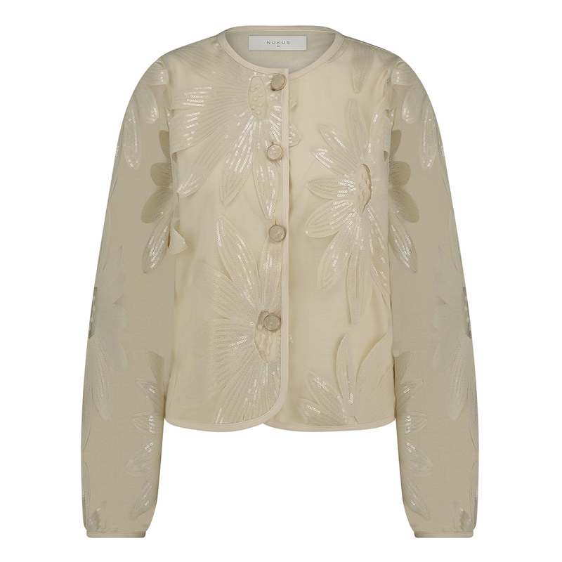 Dames Blazer MILLIE CARDIGAN Nukus ZAND