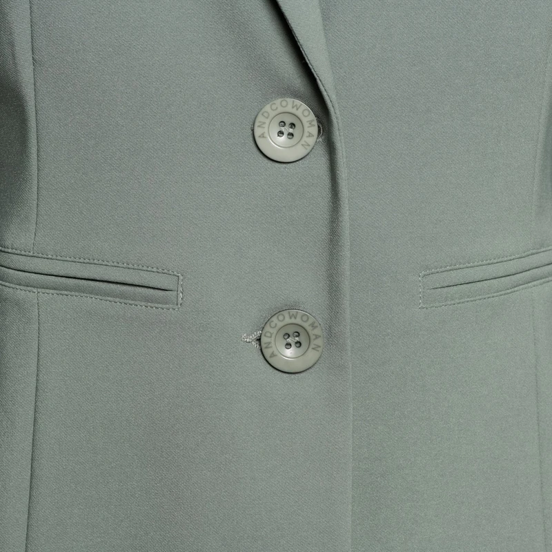 Dames Blazer PHILEINE HEAVY TRAVEL &CO Woman KHAKIGROEN