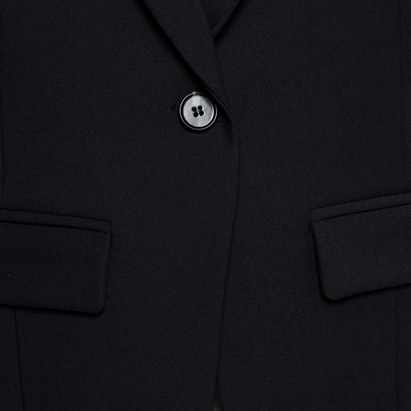 Dames Blazer PHILLINE HEAVY TRAVEL &CO Woman ZWART DESSIN