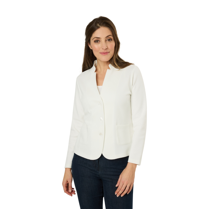 Dames Blazer slt431-8753 Les Copines OFF-WHITE