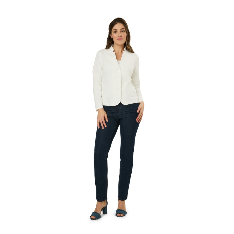 Dames Blazer slt431-8753 Les Copines OFF-WHITE