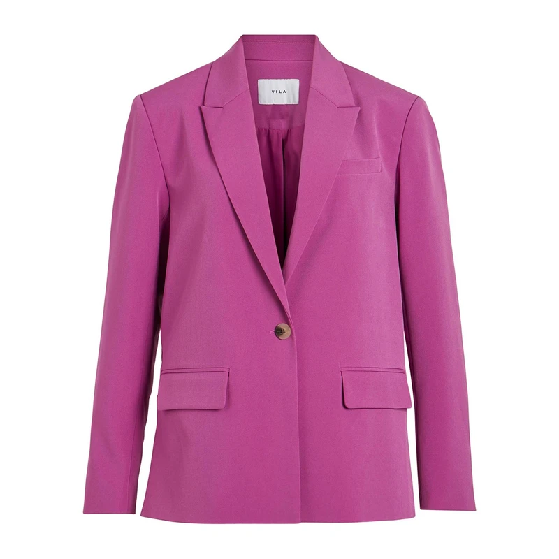Dames Blazer VIMARNAL L/S BLAZER/SU Vila FUCHSIA