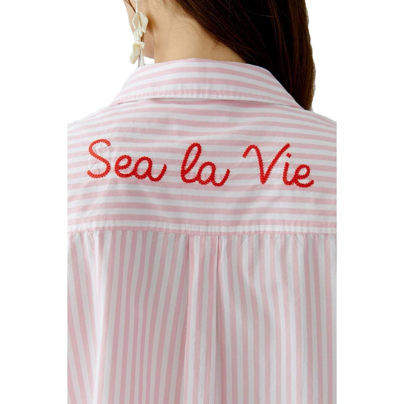 Dames Blouse 0093683 Oui ROZE