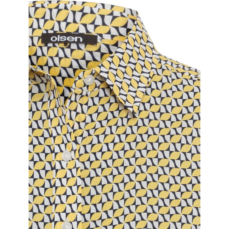 Dames Blouse 12001947 Olsen GEEL