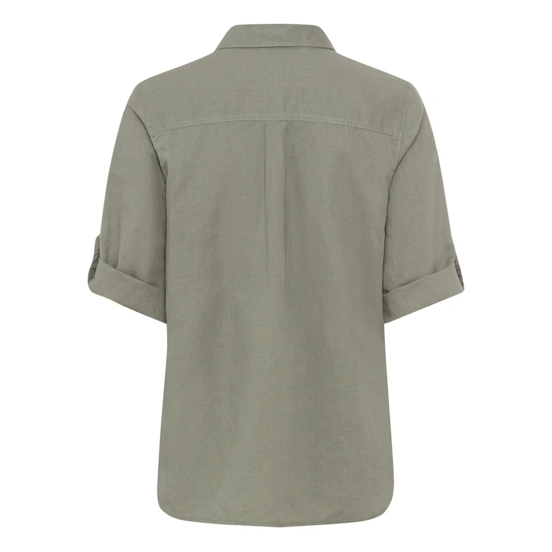 Dames Blouse 12002121 Olsen KHAKIGROEN