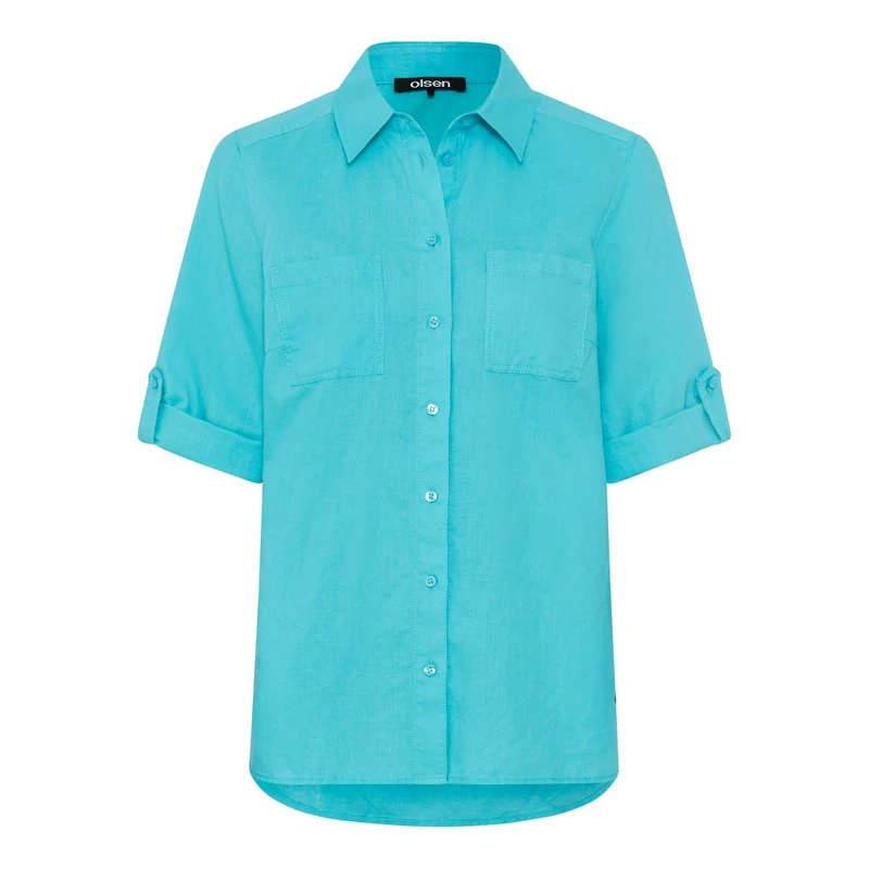 Dames Blouse 12002121 Olsen AQUA