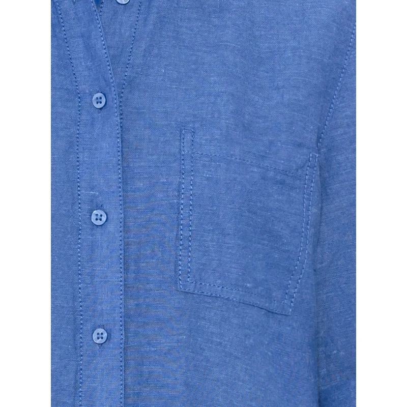 Dames Blouse 12002121 Olsen MIDDEN BLAUW