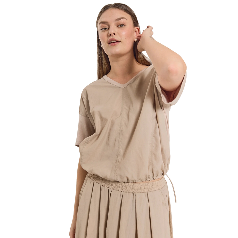 Dames Blouse 205689 Freequent TAUPE